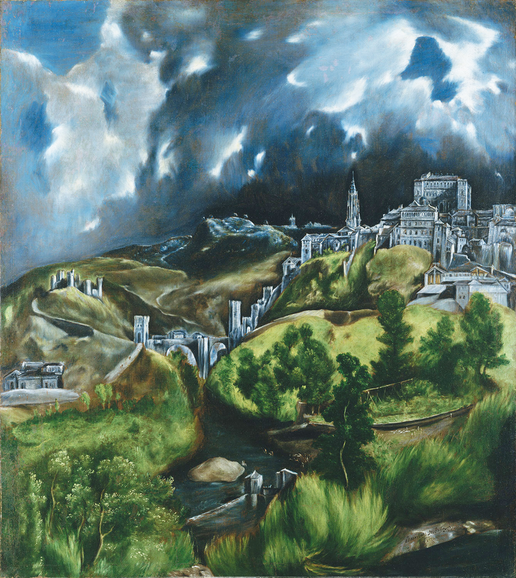 View of Toledo in Detail El Greco